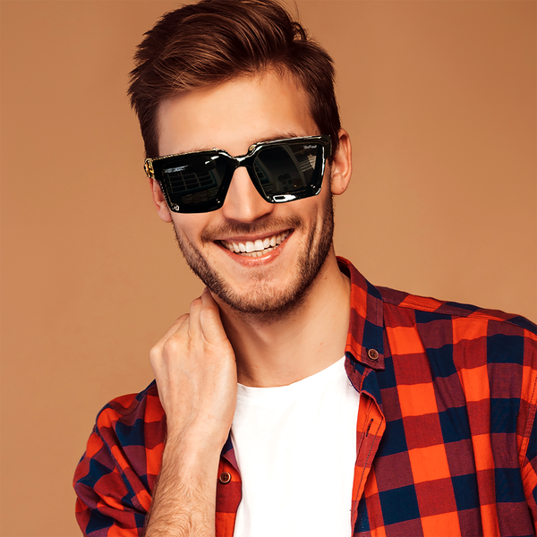 1804 UNISEX Thick Frame Square sunglasses